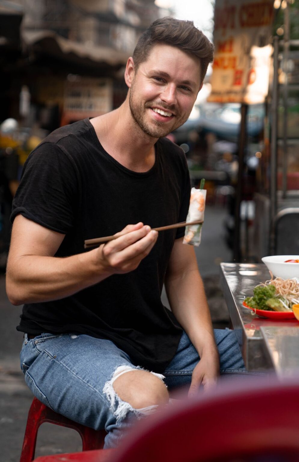 Celebrity Travel Addicts Max McFarlin Of My Kind Of Eats David S