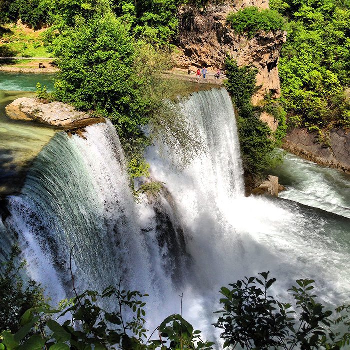 Pliva_Waterfall_Jajce_Bosnia_Herzegovina