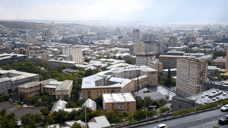 Capital city of Yerevan