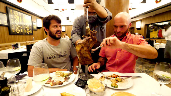 Video 70 Year Old All You Can Eat Brazilian Rodizio Steakhouse 14
