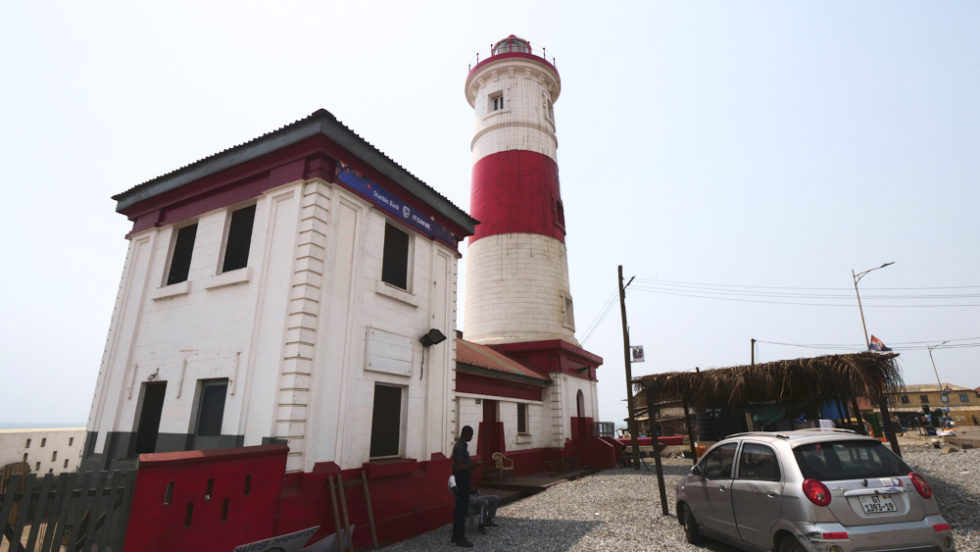 Jamestown Lighthouse in Accra, Ghana