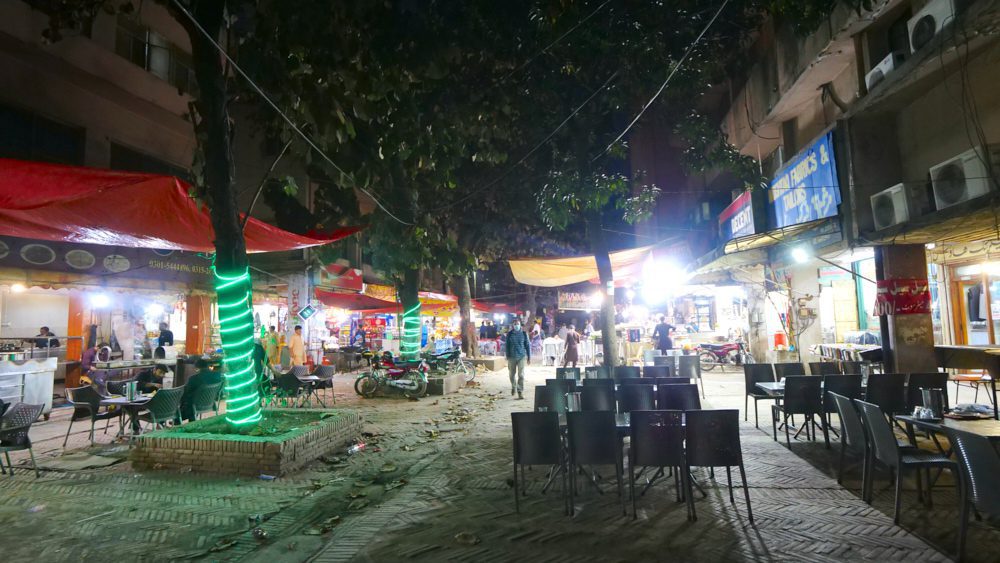 Melody Food Street in Islamabad, Pakistan
