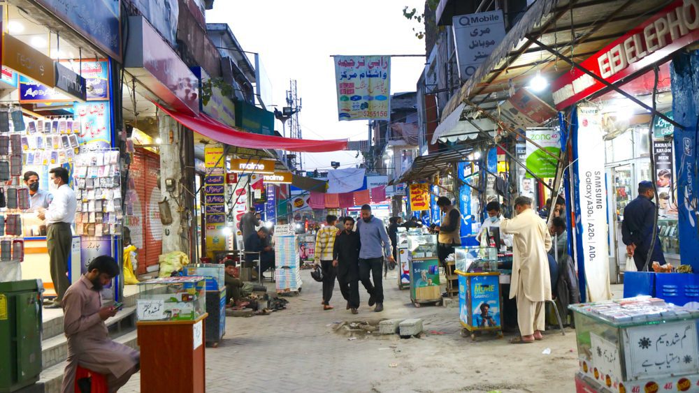 Aapbara Market in Islamabad, Pakistan