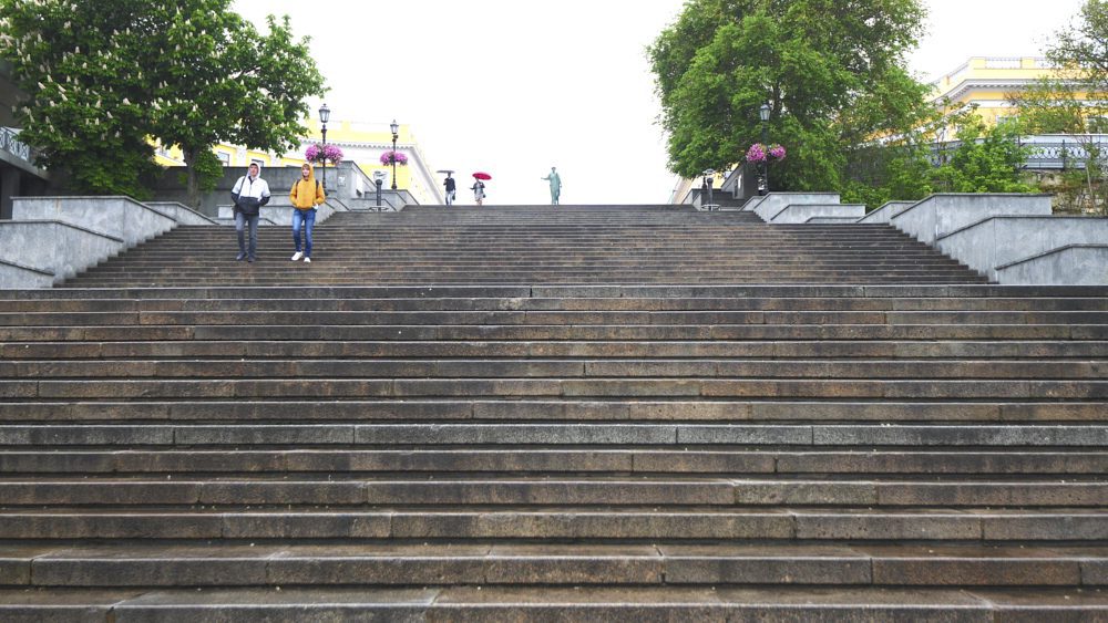 The Potemkin Stairs in Odessa