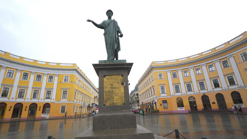 Square de Richelieu in Odessa, Ukraine