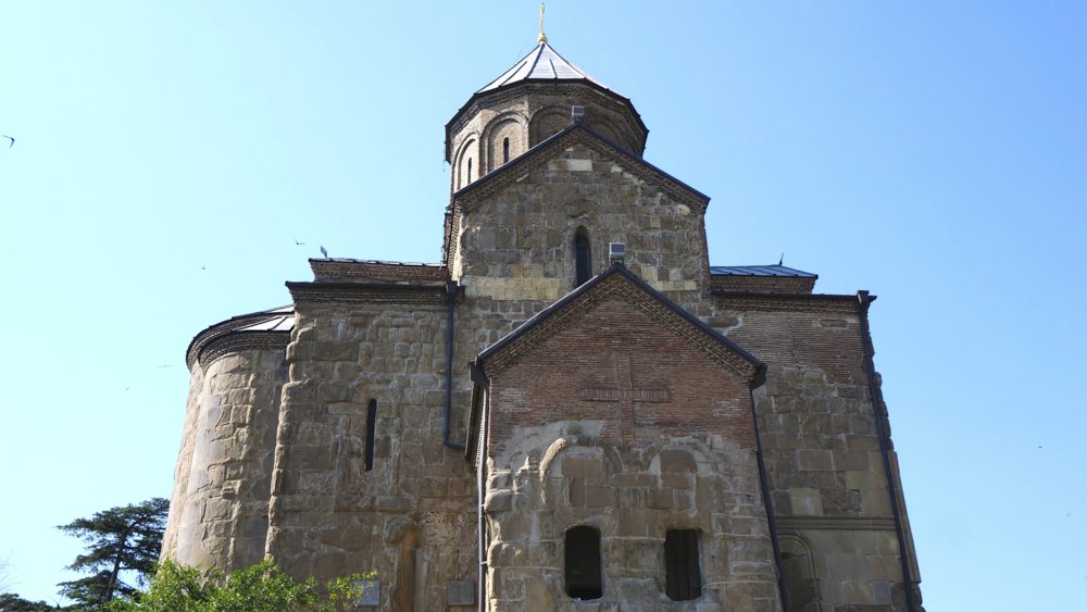Metekhi Church in Tbilisi, Georgia