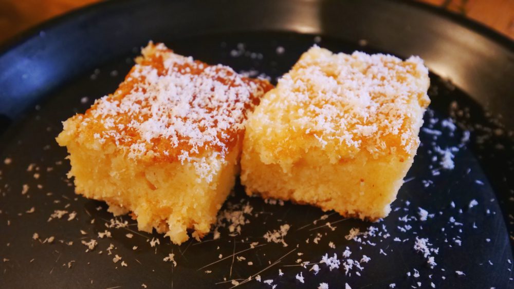 Coconut Barfi at Get Grilled Indian Fusion in Beirut, Lebanon