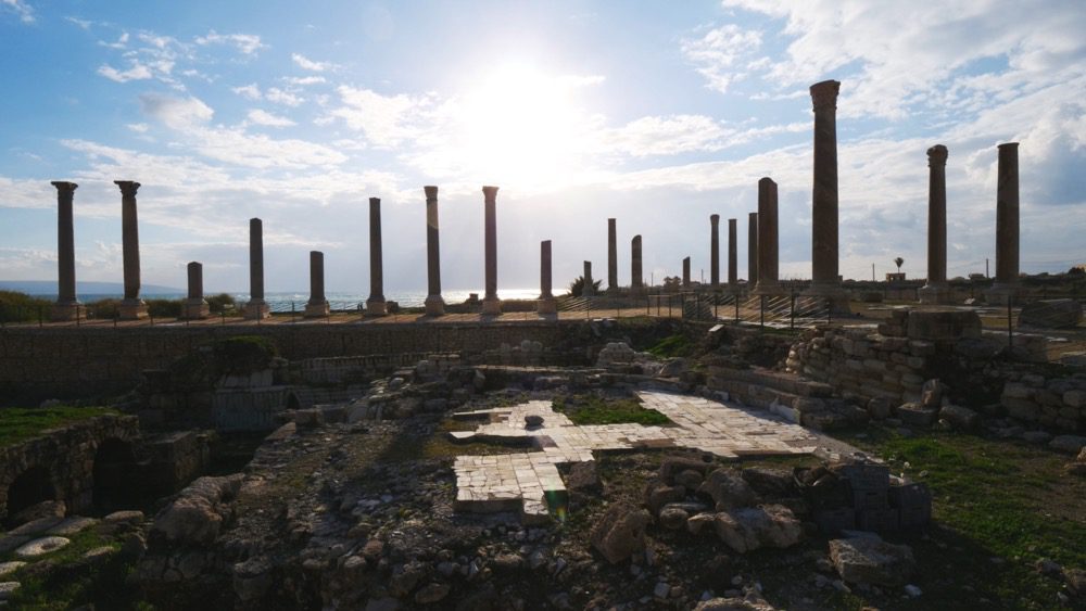 Al Mina Archaeological Site in Tyre