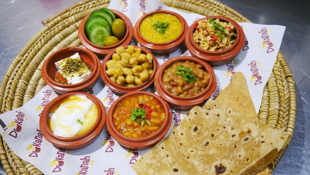 Omani lunch at Dukanah Cafe