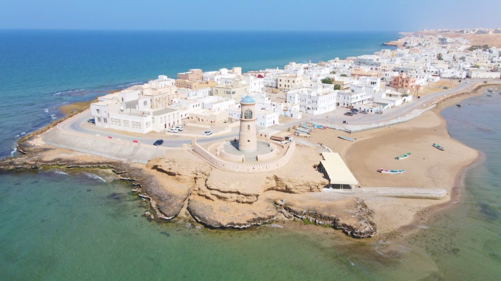 Aerial view of Sur, Oman | David's Been Here