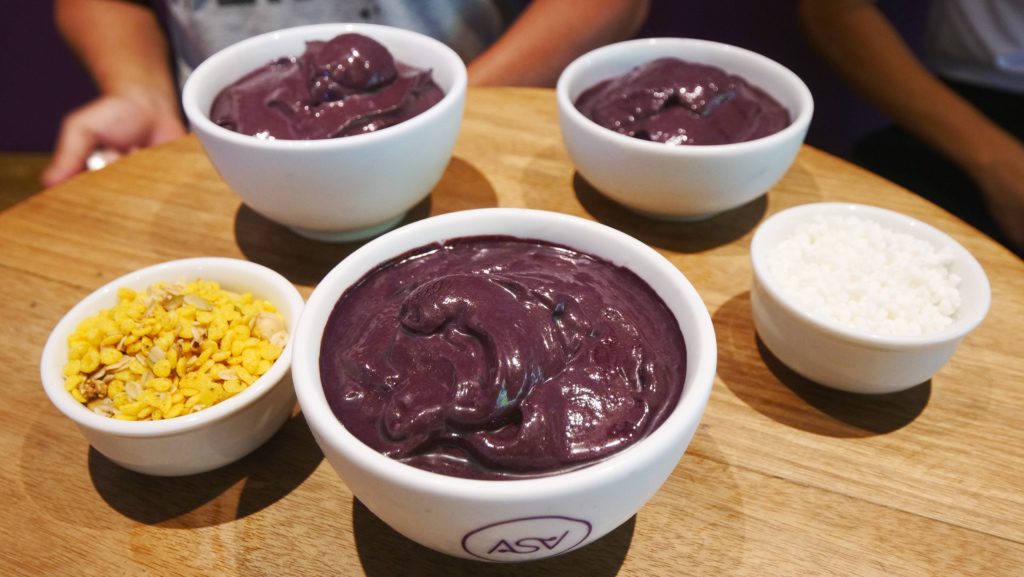 Acai, one of the most well-known Brazilian foods