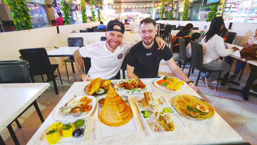 Indian feast at Veg World in Dubai | David's Been Here