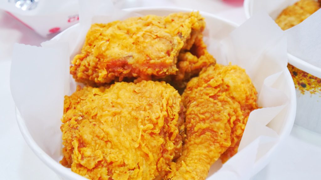 Trini-style KFC, a delicious Caribbean food in Port of Spain | David's Been Here