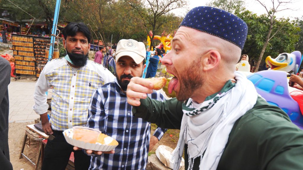 The giant pani puri at Margalla Hills helped make Islamabad one of my favorite places in Pakistan | David's Been Here