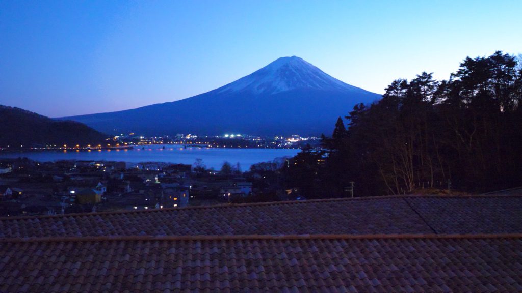 The view of Mount Fuji from La Vista Fuji Hotel & Spa in Yamanashi, Japan | David's Been Here