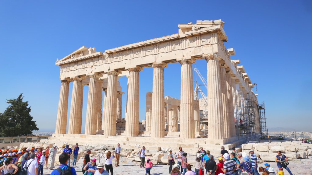 The Parthenon at the Acropolis in Athens, Greece | David's Been Here