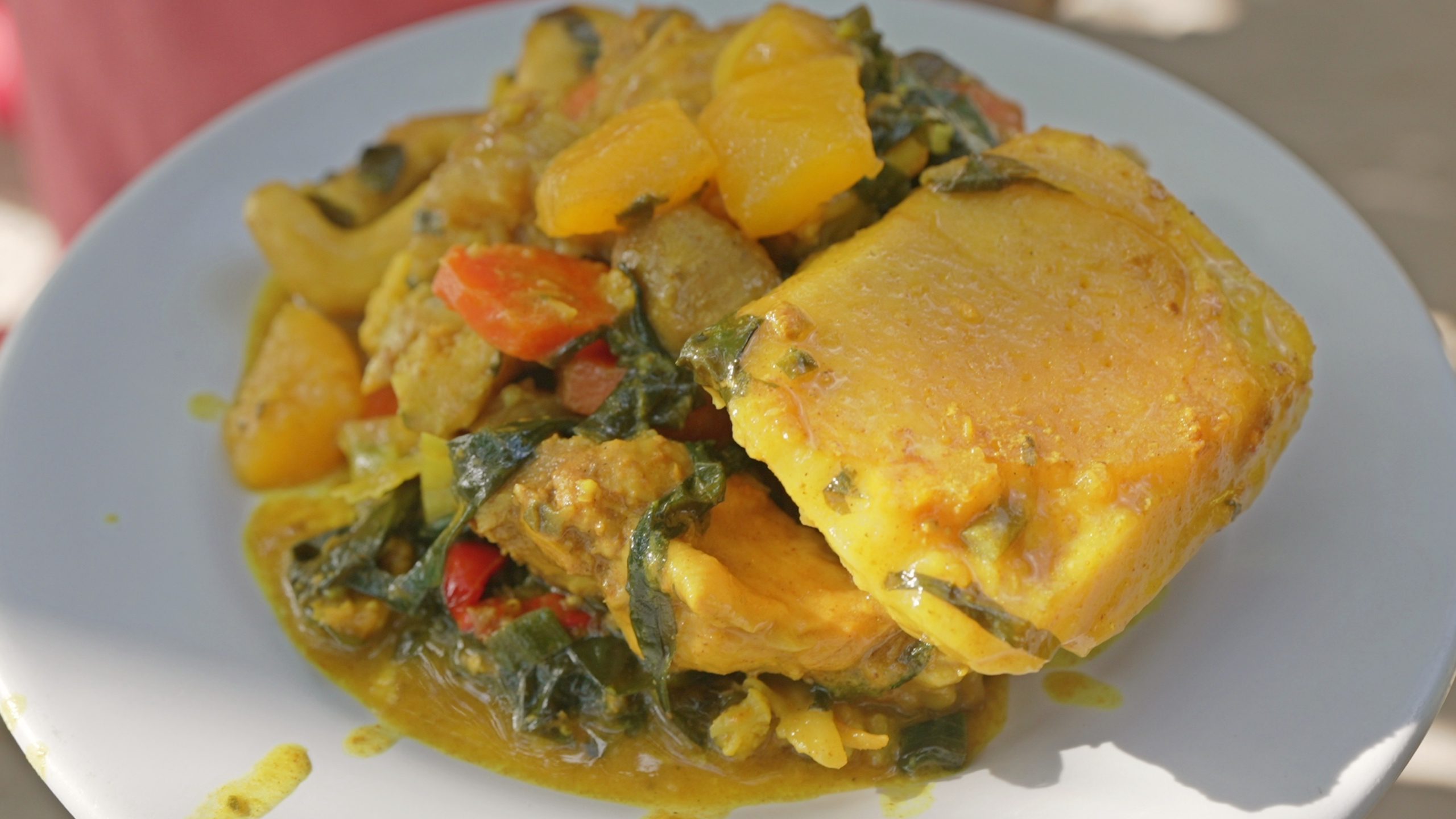 Oil down, the national dish of Grenada | David's Been Here
