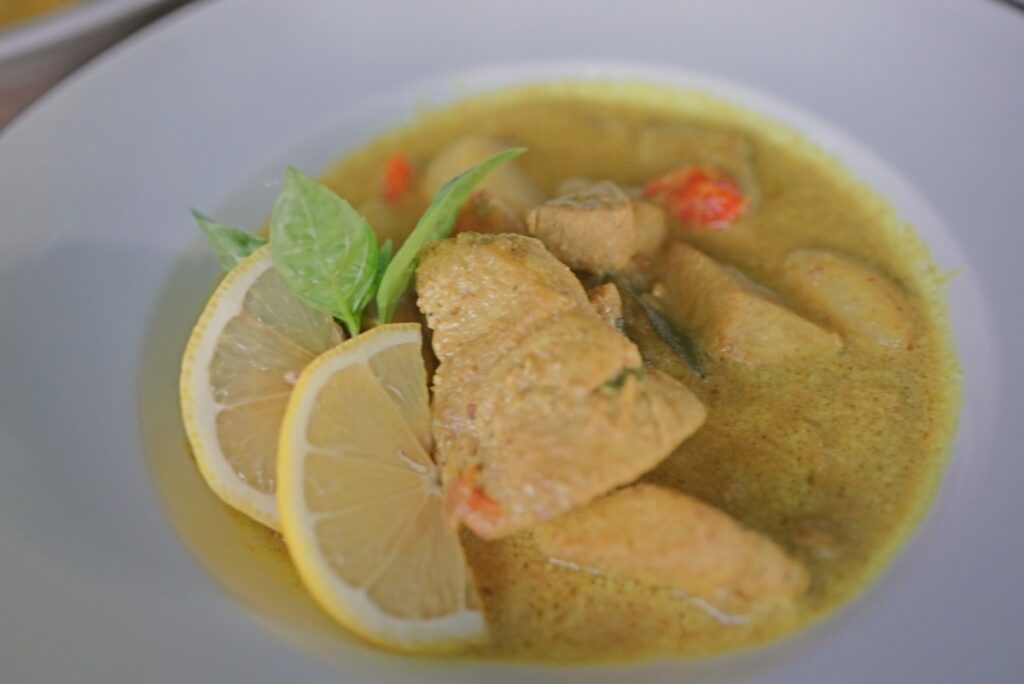 Lambie, a popular Grenada food, in lambie souse | David's Been Here
