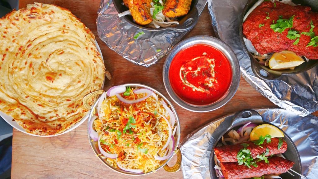 The vibrant and delicious spread at Chote Nawab, a popular NYC Indian restaurant | Davidsbeenhere