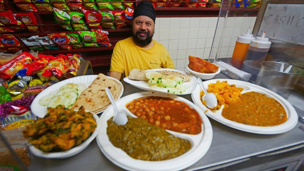 Several combo platters at Punjabi Grocery & Deli in the East Village | Davidsbeenhere