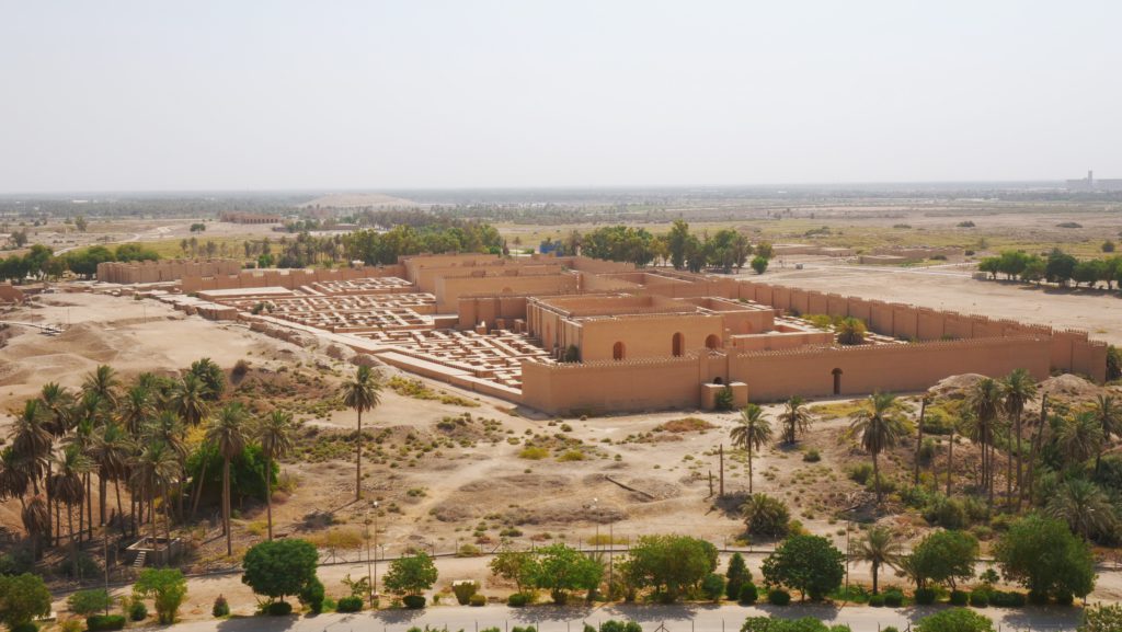 The ruins of the ancient city of Babylon | Davidsbeenhere
