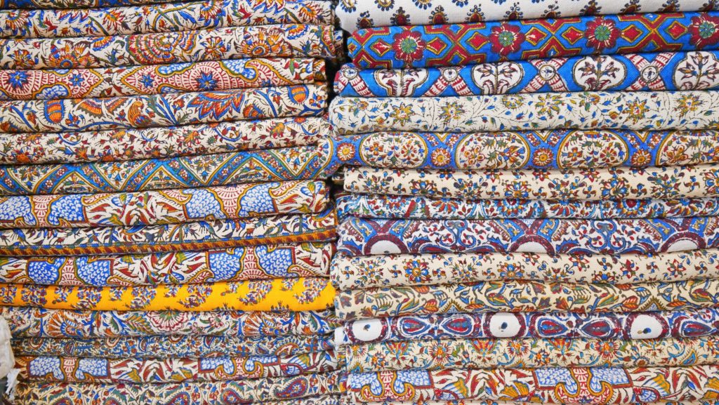 Textiles in the Grand Bazaar | Davidsbeenhere