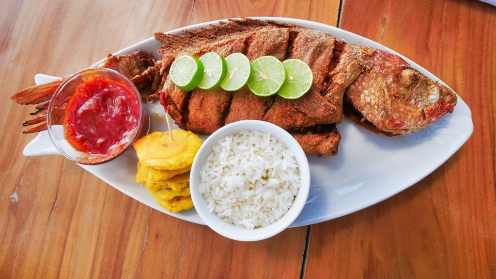 The fried red snapper at El Buen Gusto Restaurant | Davidsbeenhere