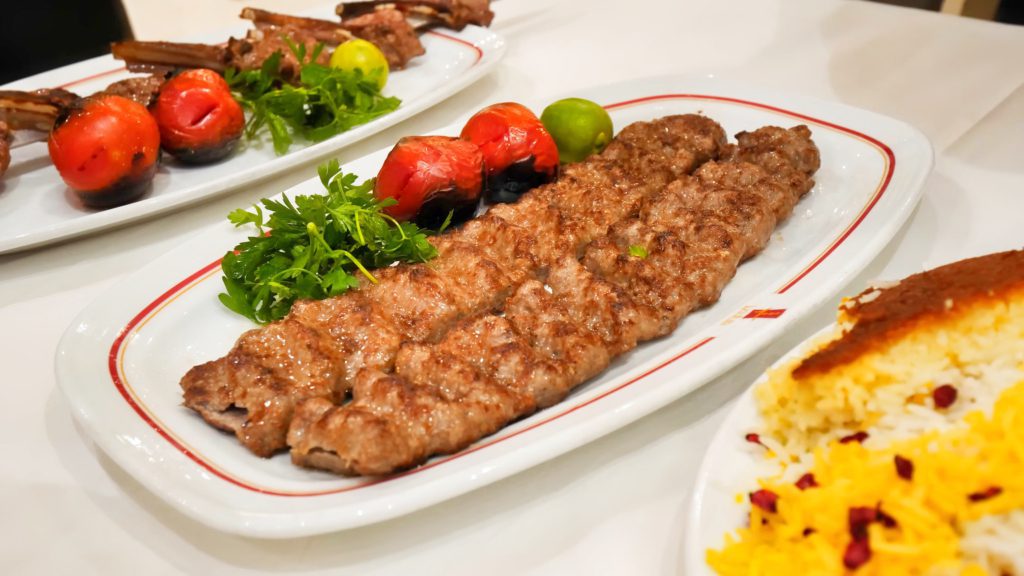 Loghmeh is a marinated ground beef kebab that's exceptionally popular in Tehran, Iran | Davidsbeenhere