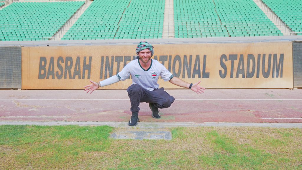 Enjoying my time at Basra International Stadium | Davidsbeenhere