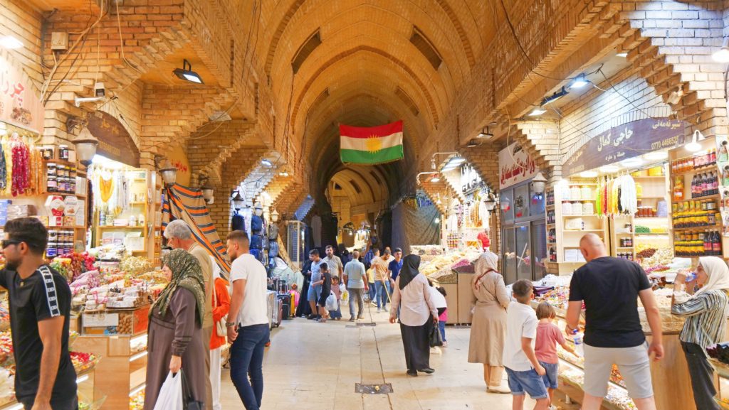 Shoppers visiting shops and vendors of the Citadel Bazaar | Davidsbeenhere