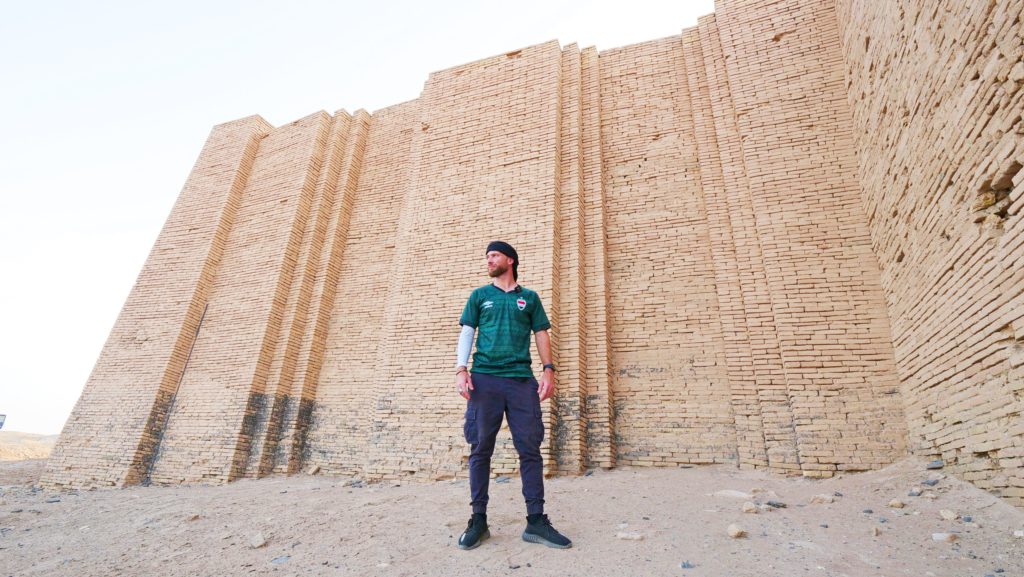 Standing among the beautiful ruins in the ancient city of Ur in southern Iraq | Davidsbeenhere
