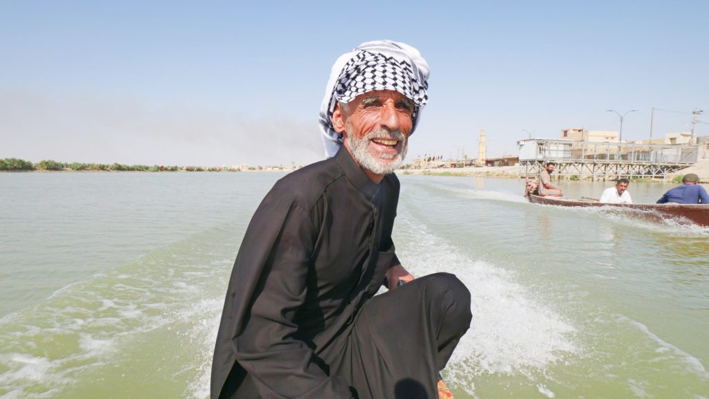 Our friendly host during our time in the Iraqi Marshes | Davidsbeenhere