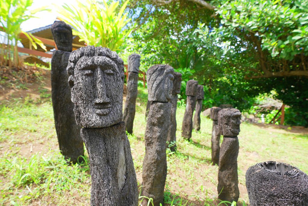 Totems in Dominica's Kalinago Territory | Davidsbeenhere