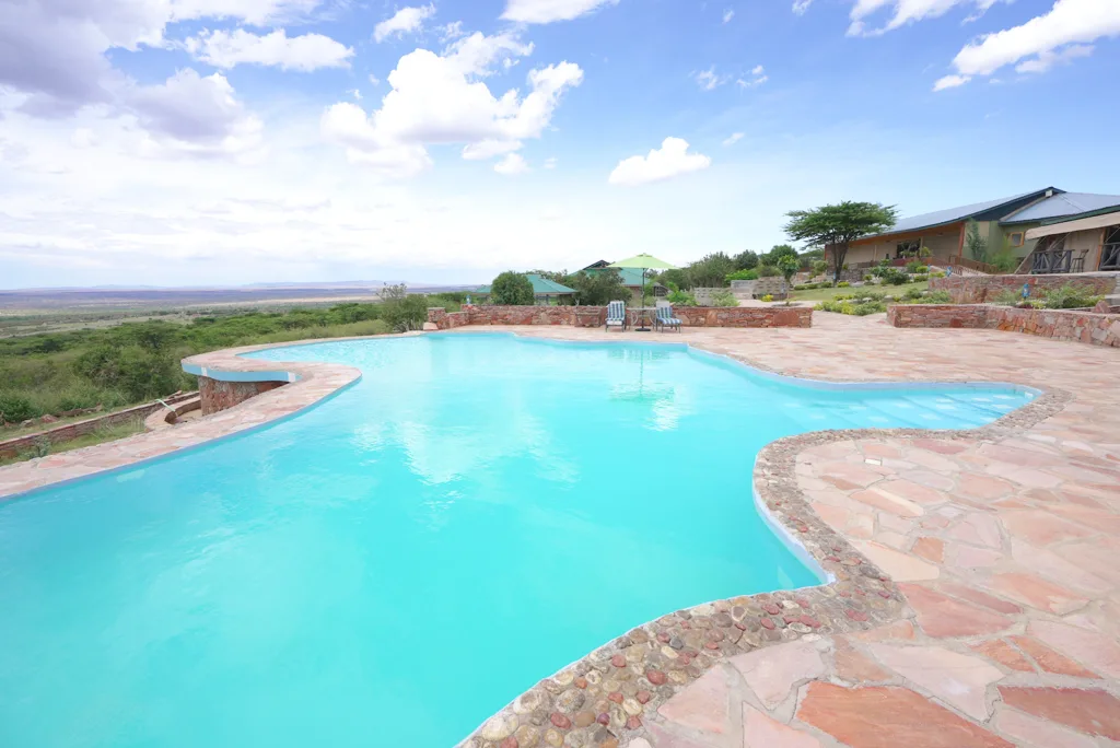 The pool looking over Masai Mara at Oldarpoi Mara Camp | Davidsbeenhere