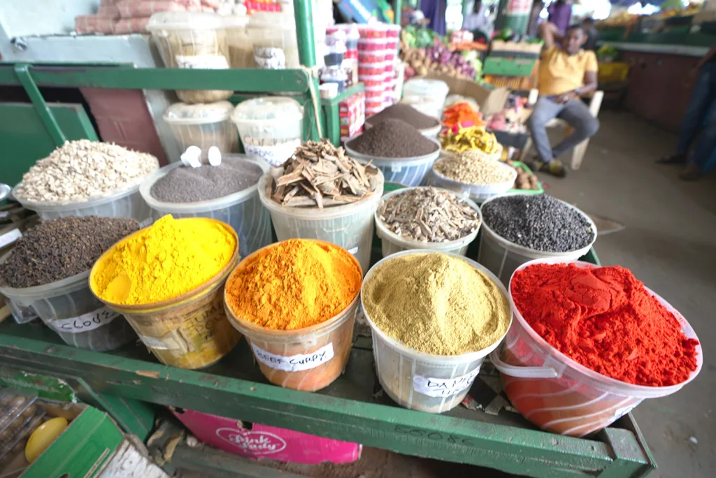 Spices at Marikiti Market | Davidsbeenhere