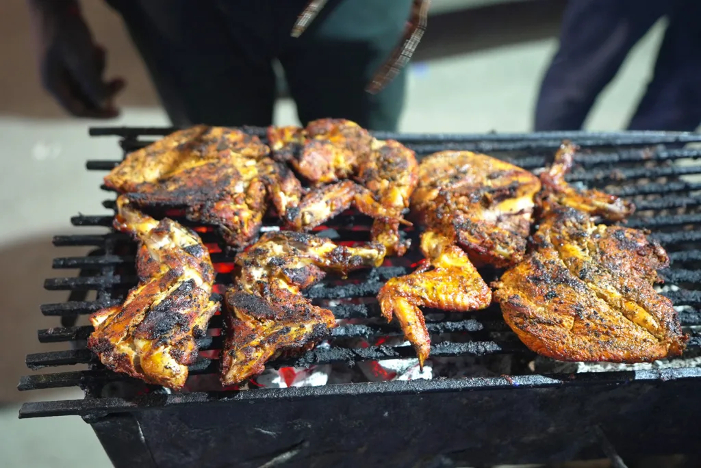 Incredible grilled chicken at Mama Ngina Waterfront Park | Davidsbeenhere