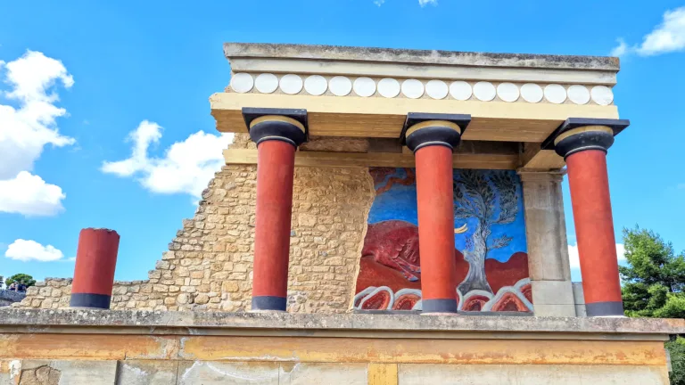 The Palace of Knossos on the island of Crete in Greece | Davidsbeenhere