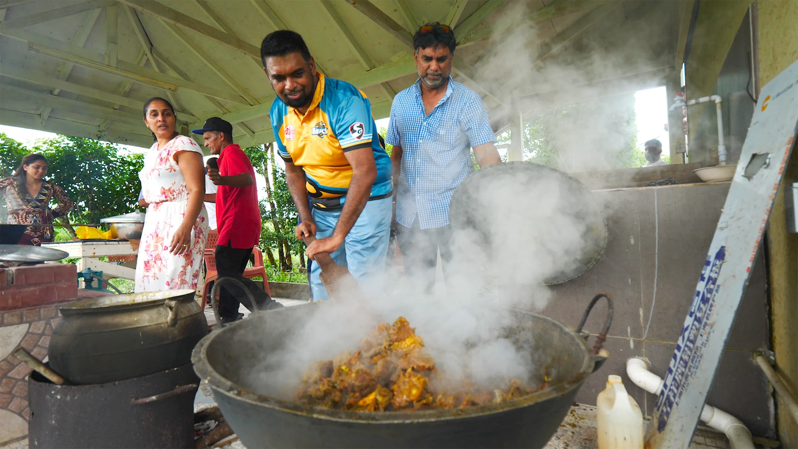 President Irfan Ali cooking for Eid | Davidsbeenhere