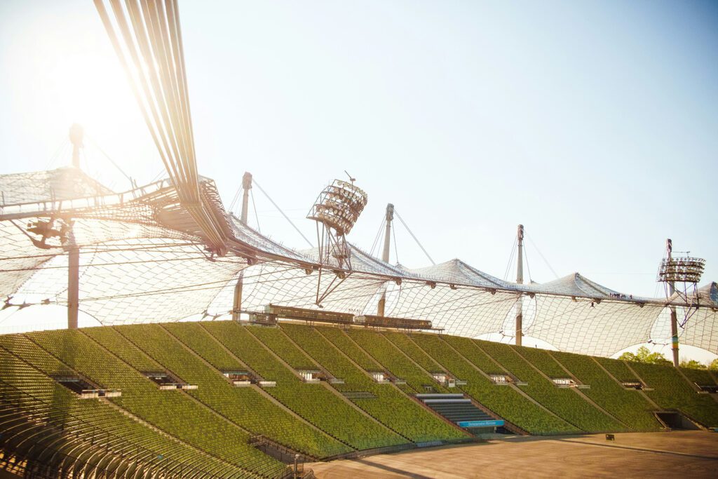 The interior of Berlin's Olympiastadion, the largest UEFA 2024 venue | Davidsbeenhere