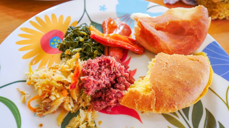 The best Caribbean food breakfast in Tobago | Davidsbeenhere