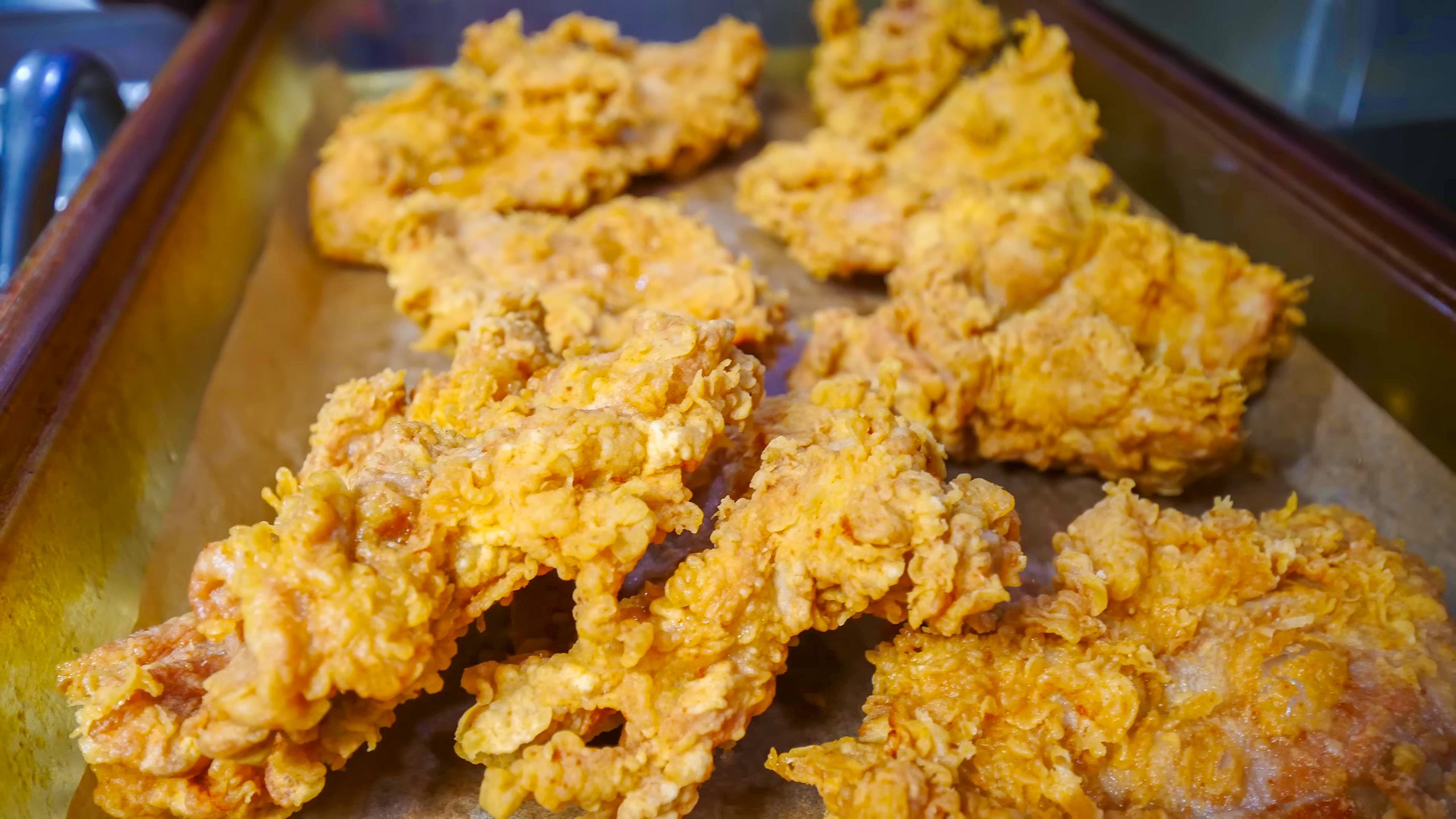 Fried chicken at Kentucky Fried Chicken in Trinidad and Tobago | Davidsbeenhere