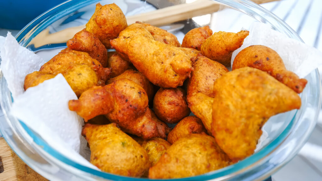 Pholourie, one of many Caribbean dishes that's popular on multiple islands | Davidsbeenhere