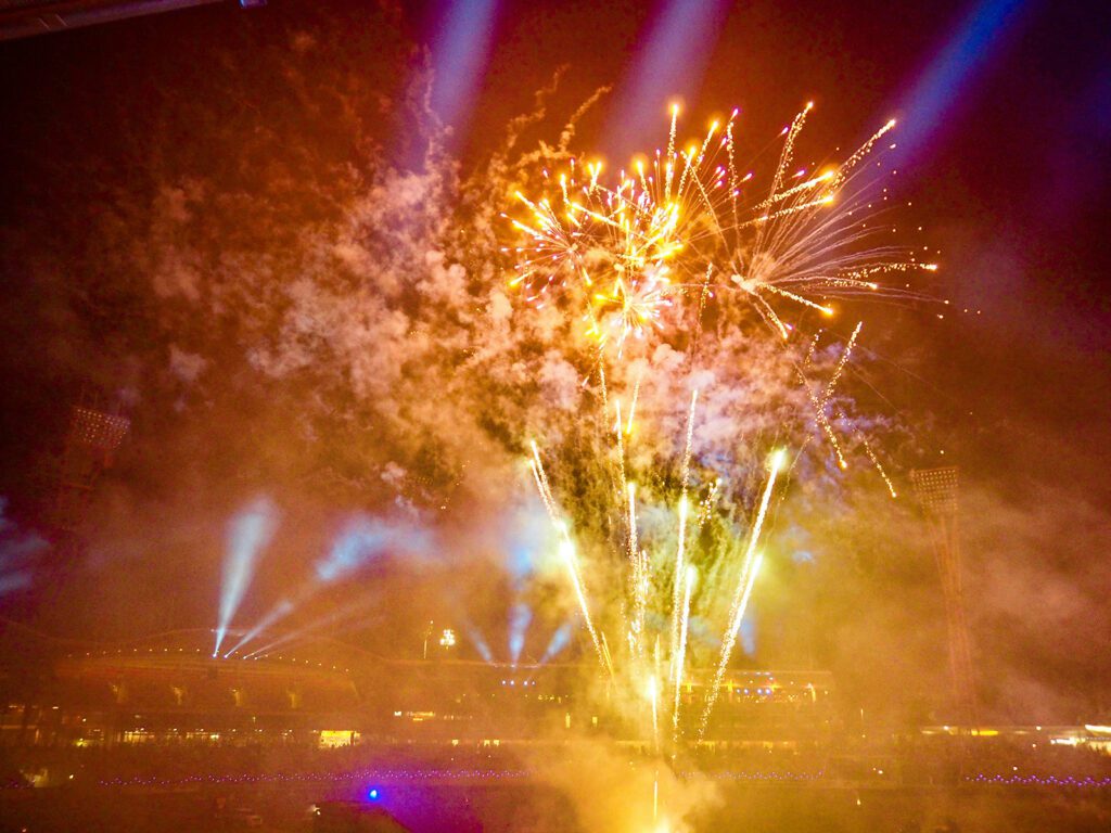 The fireworks display in Sydney, Australia in 2000 sets a high standard for the Paris Olympics | Davidsbeenhere