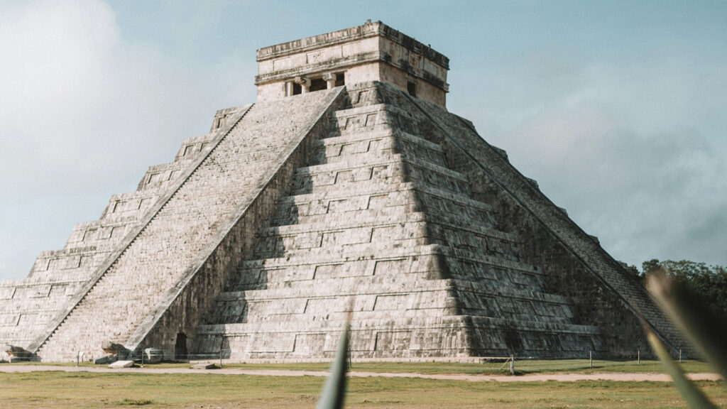 One of the pyramids at Chicken Itza, an archaeological site outside of Cancun | Davidsbeenhere