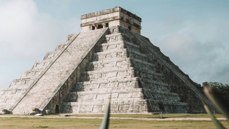 A pyramid at Chichen Itza in Mexico. Photo by Alex Azabache on Unsplash | Davidsbeenhere